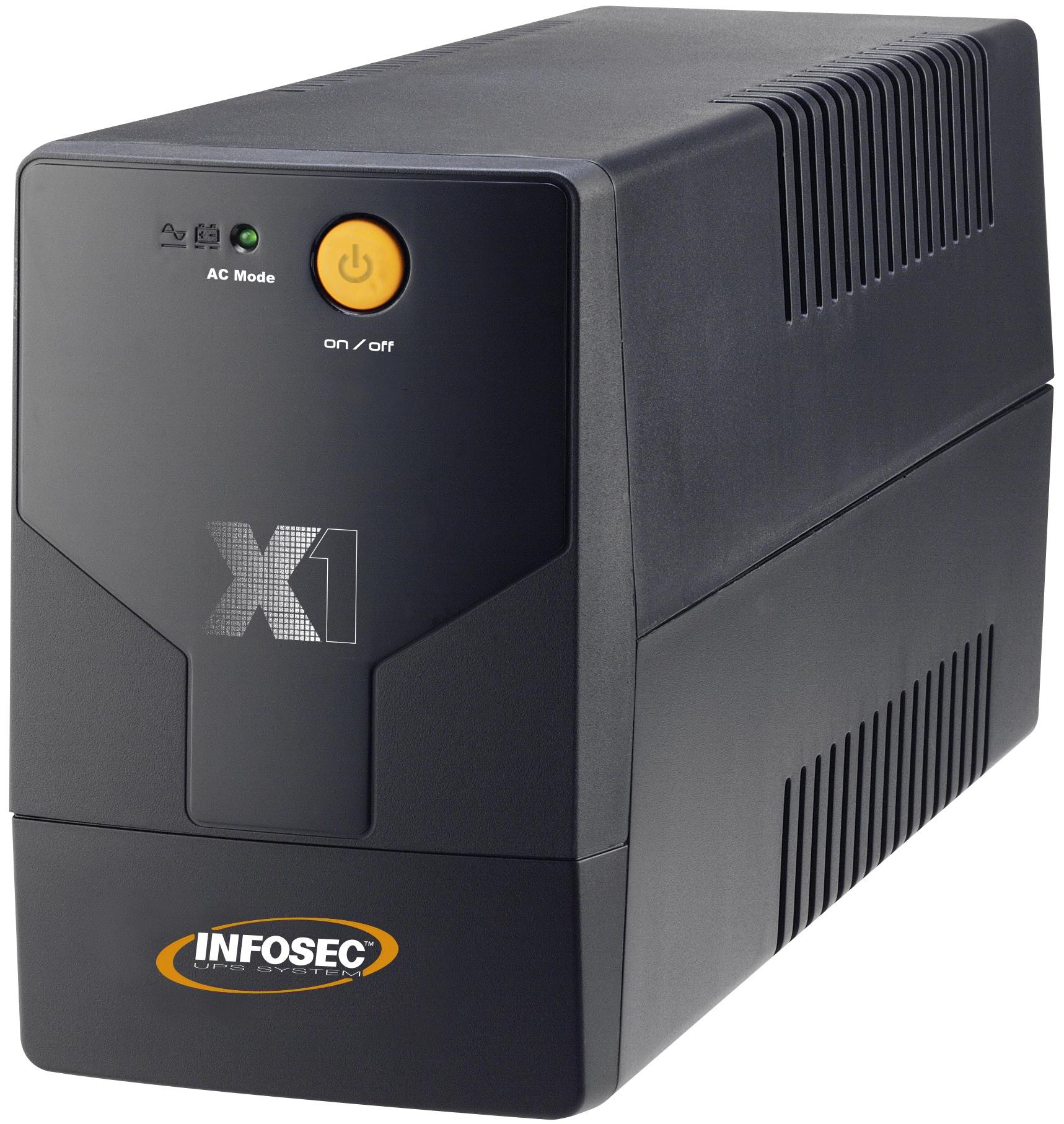Gruppo di Continuità UPS X1 EX 1600VA USB Line Interactive INFOSEC