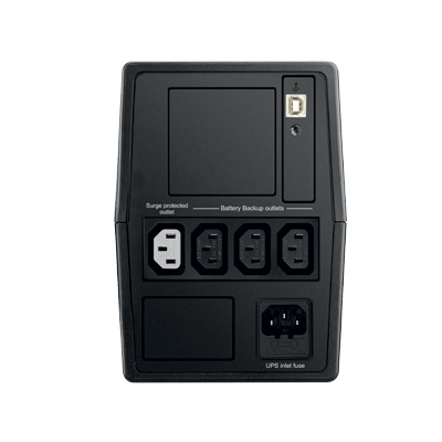 Gruppo di Continuità LCD Touch 1250VA Line Interactive con 4 prese IEC INFOSEC - immagine 2