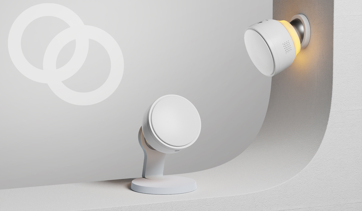 Sensore Multiuso Wireless a Due Modalità Operative da Parete o Scrivania, DML-100 CHUANGO - immagine 4