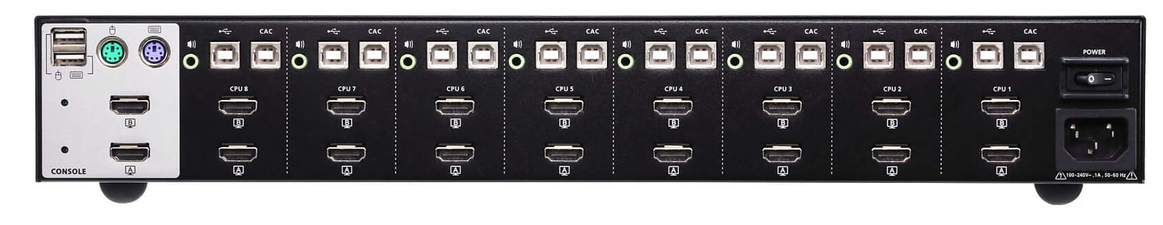 Switch KVM Schermo Doppio USB HDMI 8 porte, CS1148H ATEN - immagine 2