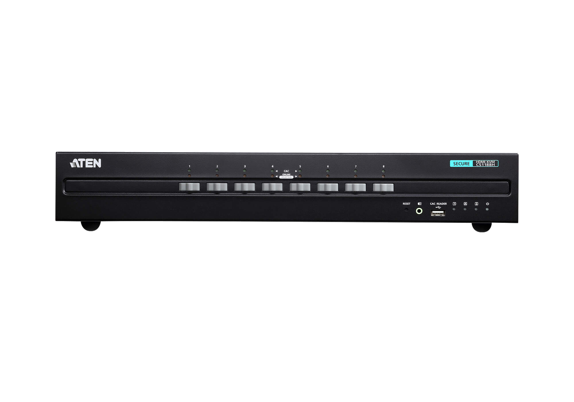 Switch KVM USB HDMI per la sicurezza a 8 porte, CS1188H ATEN