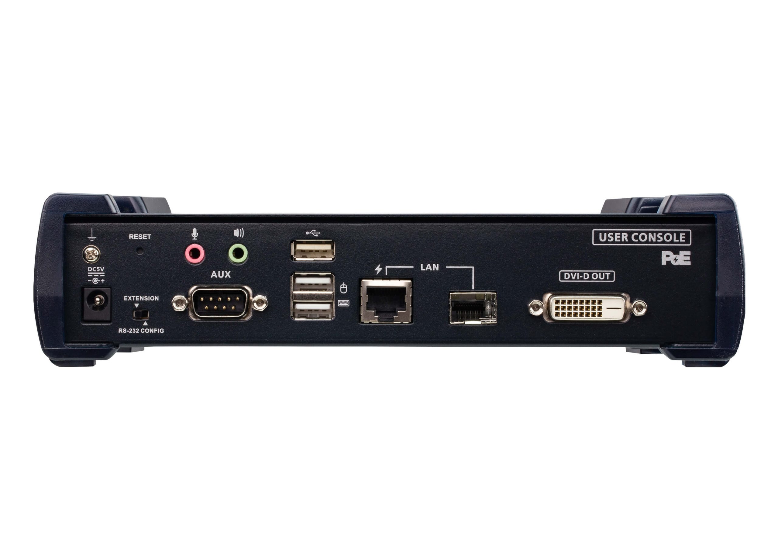 Ricevitore KVM over IP 2K DVI-D Dual Link con PoE, KE6912R ATEN - immagine 3