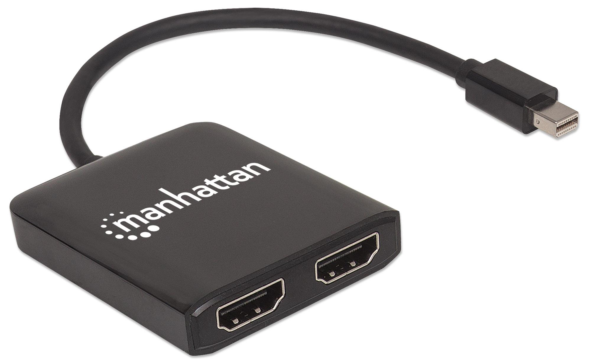 Splitter Hub Mini DisplayPort a 2 porte HDMI con MST MANHATTAN - immagine 4