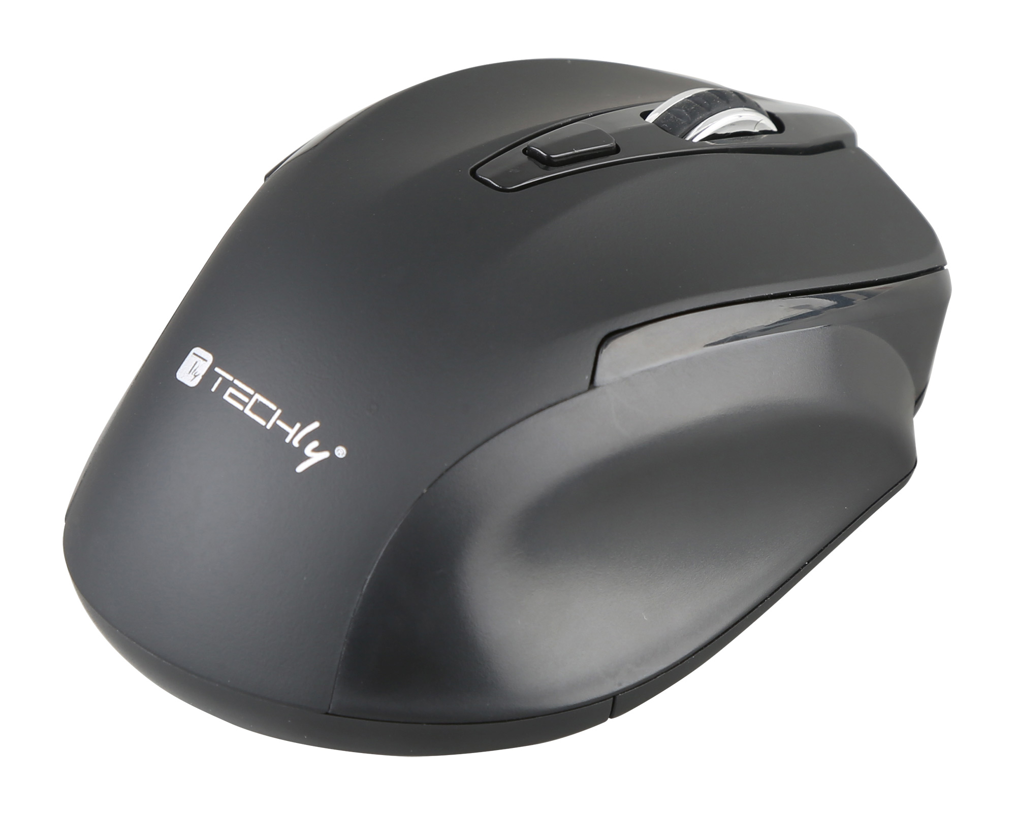 Mouse Ottico Wireless 1600dpi Nero TECHLY