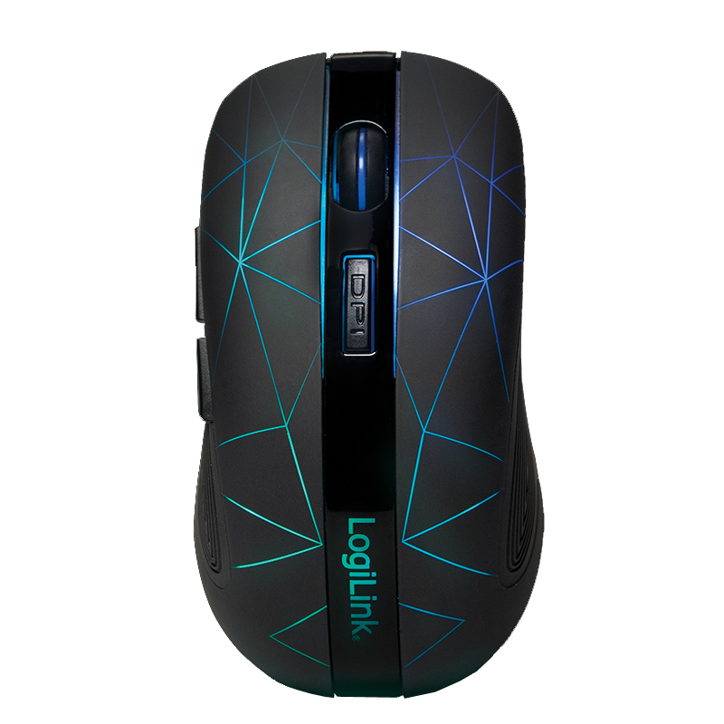 Mouse Ottico Wireless 2.4GHz 1600dpi Retroilluminato LOGILINK - immagine 5