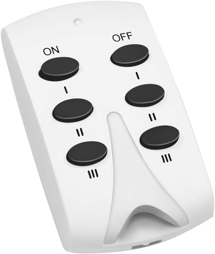 Set Di 3 Prese Telecomandate Interne 2300W - Telecomando 30m, Controllo Individuale, Risparmio Energetico - 2