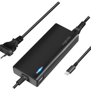 Alimentatore da Tavolo 1x USB-C&trade; PD e 1x USB-A 77W LOGILINK