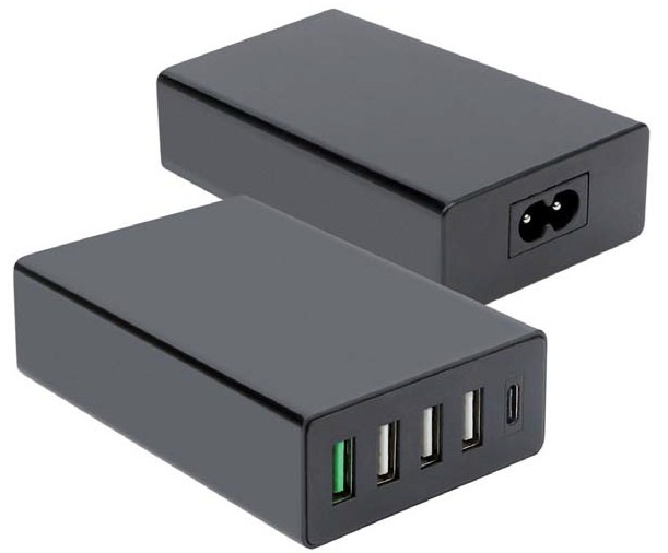 Caricatore Fast Charge USB-C™ 5 porte USB FONTASTIC - immagine 3