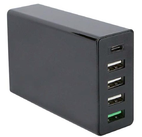 Caricatore Fast Charge USB-C™ 5 porte USB FONTASTIC - immagine 2