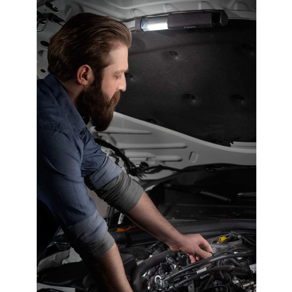 Torcia LED Work Flex Telescope Light 4 Pile AA Magnetica VARTA - immagine 8
