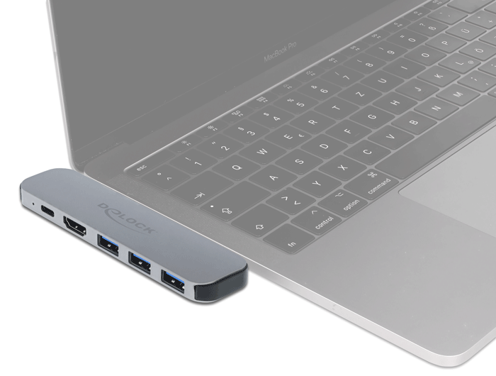 Docking Station per MacBook Dual HDMI 4K PD Hub USB-C™ DELOCK - immagine 8