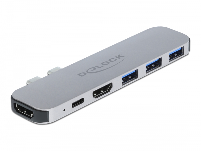 Docking Station per MacBook Dual HDMI 4K PD Hub USB-C™ DELOCK