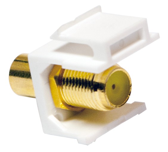Adattatore Keystone RCA/F F/F Giallo LOGILINK - immagine 3