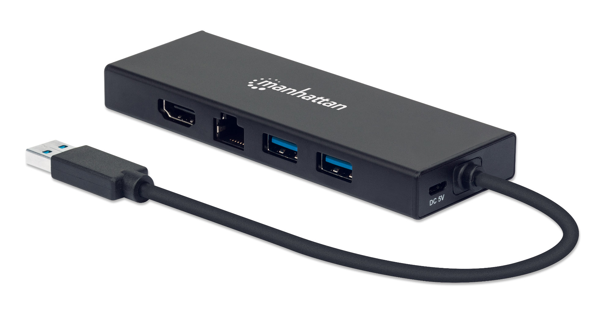 Adattatore SuperSpeed USB Multiporta Doppio Monitor MANHATTAN