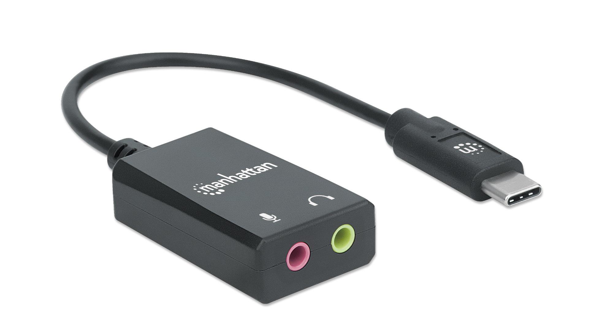 Adattatore Audio USB-C™ MANHATTAN - immagine 3