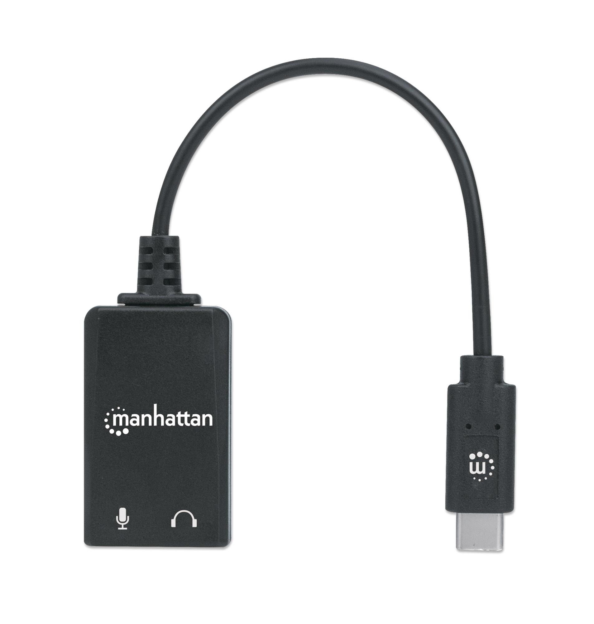 Adattatore Audio USB-C™ MANHATTAN - immagine 5