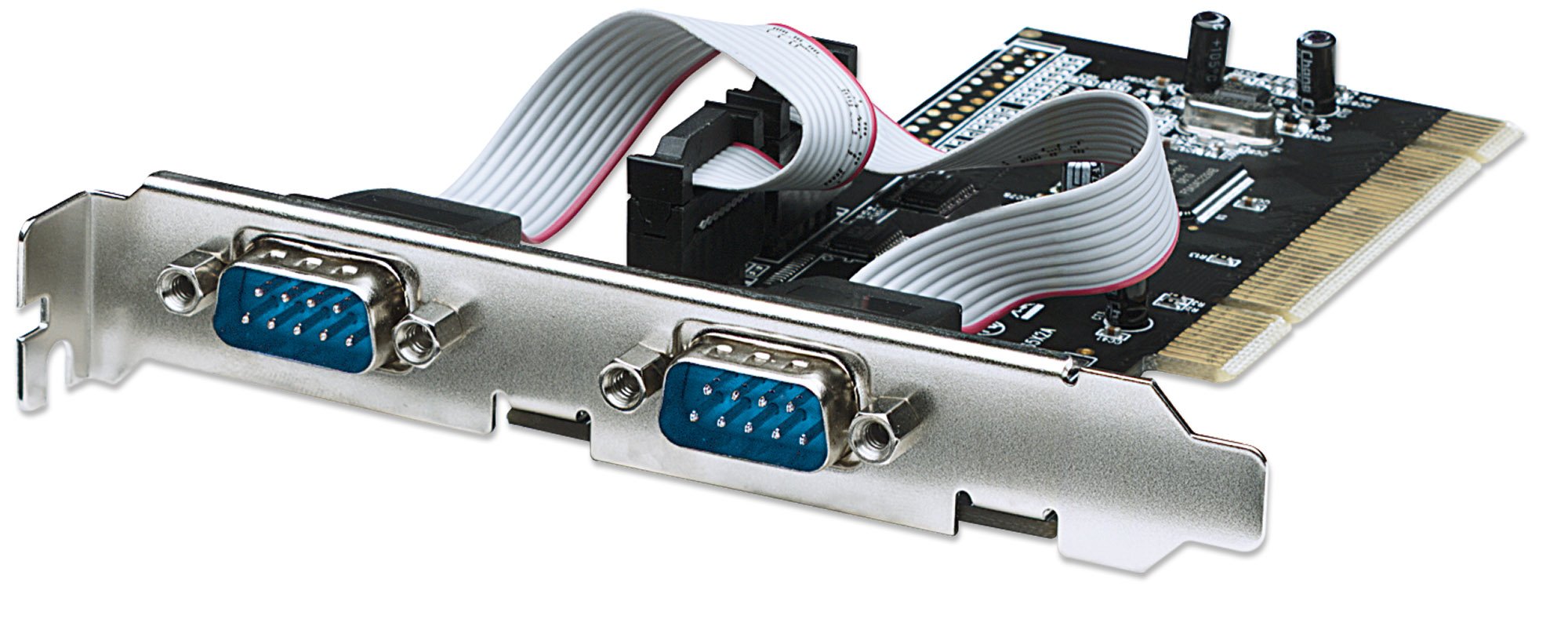 Scheda PCI Seriale 2 Porte DB9: Connessione Potenziata MANHATTAN