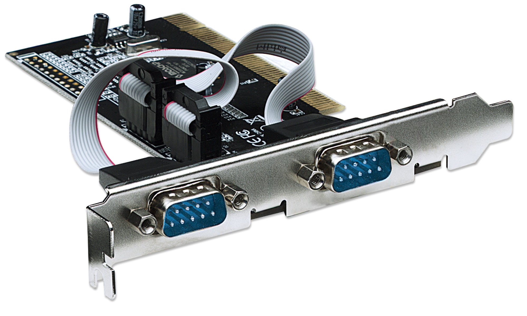 Scheda PCI Seriale 2 Porte DB9: Connessione Potenziata MANHATTAN - immagine 3