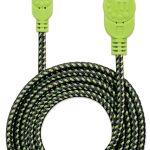 Cavo Micro USB Guaina Intrecciata USB/MicroUsb 1.8m Nero/Verde MANHATTAN