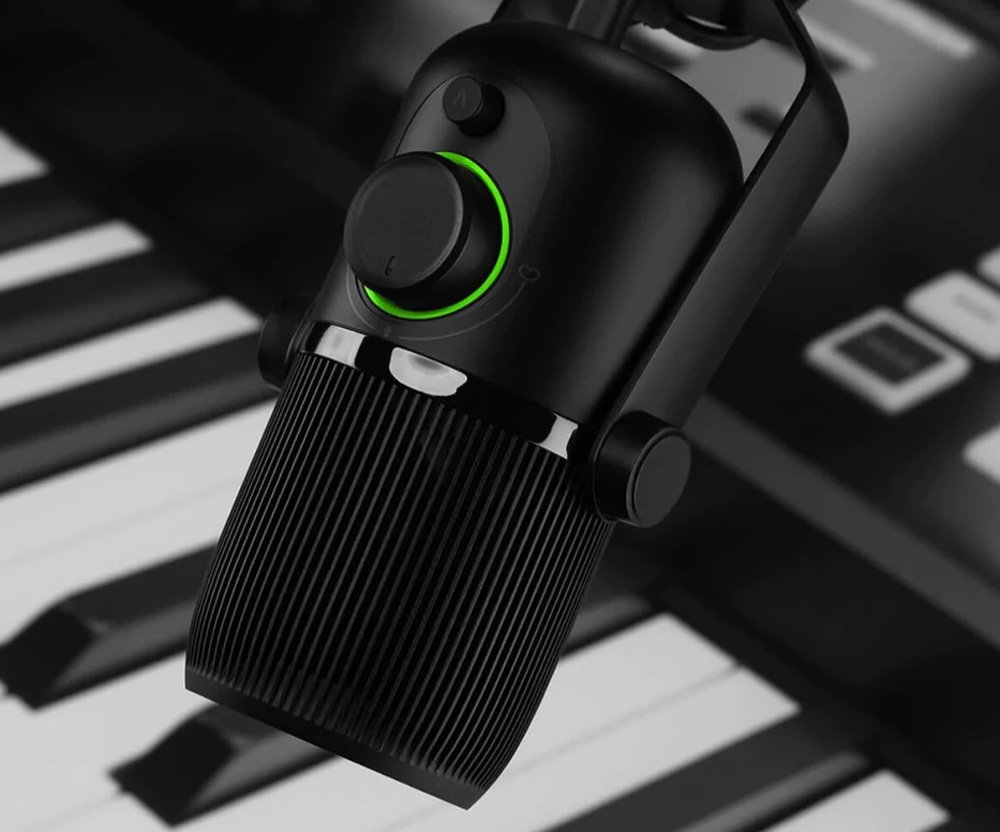 Microfono Professionale a Condensatore Alta Qualità 96 kHz USB-C con Stand THRONMAX - immagine 6