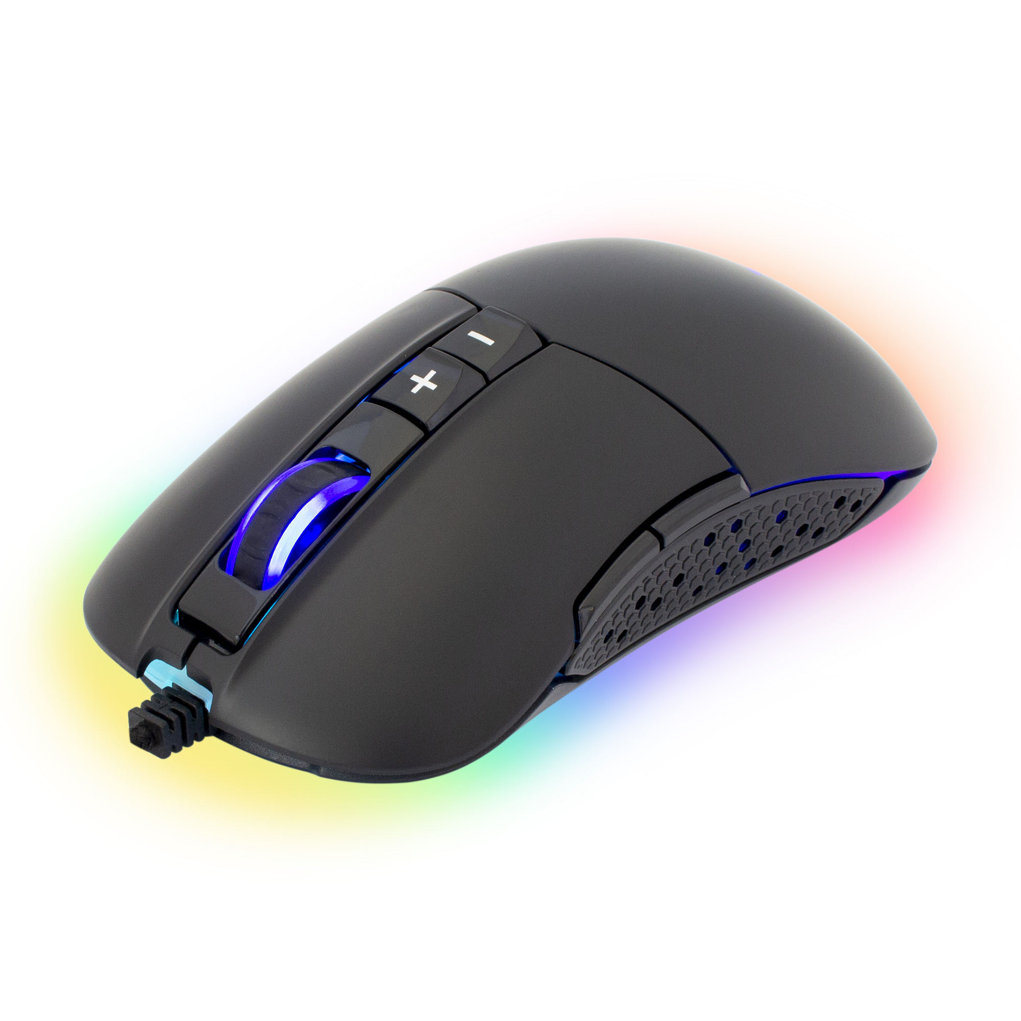 Mouse Ottico Gaming Arthur RGB 10000 dpi 9D Nero WHITE SHARK - immagine 6