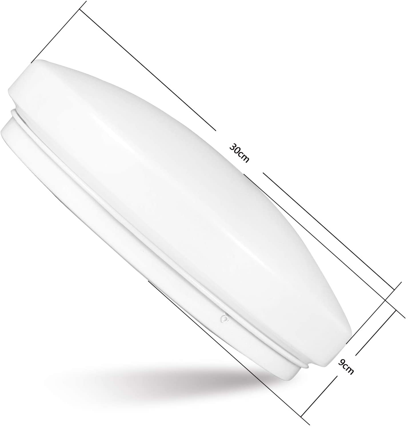 Plafoniera LED Intelligente WiFi Dimmerabile Soffitto Alexa, R5111 WOOX - immagine 7