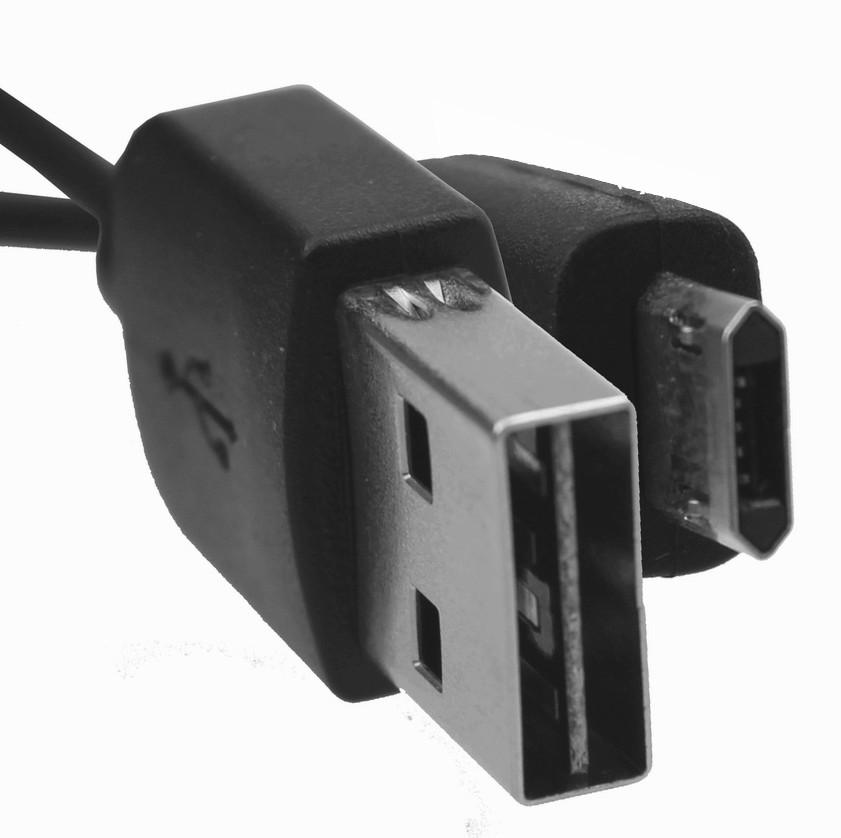 Cavo High Speed USB a MicroUSB Reversibile 1m Nero TECHLY - immagine 7