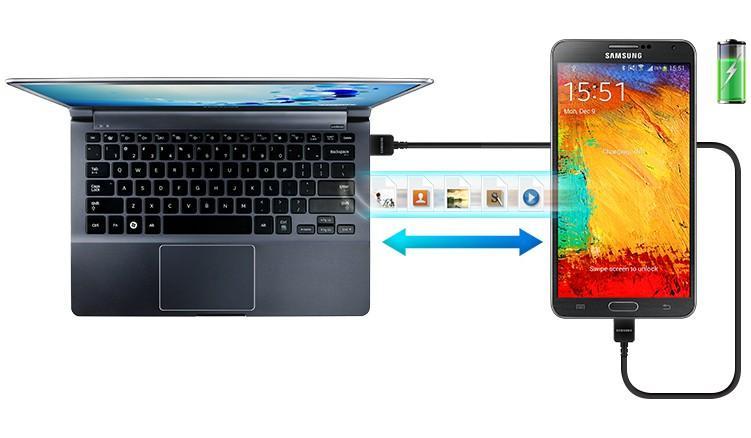 Cavo High Speed USB a MicroUSB Reversibile 1m Nero TECHLY - immagine 5