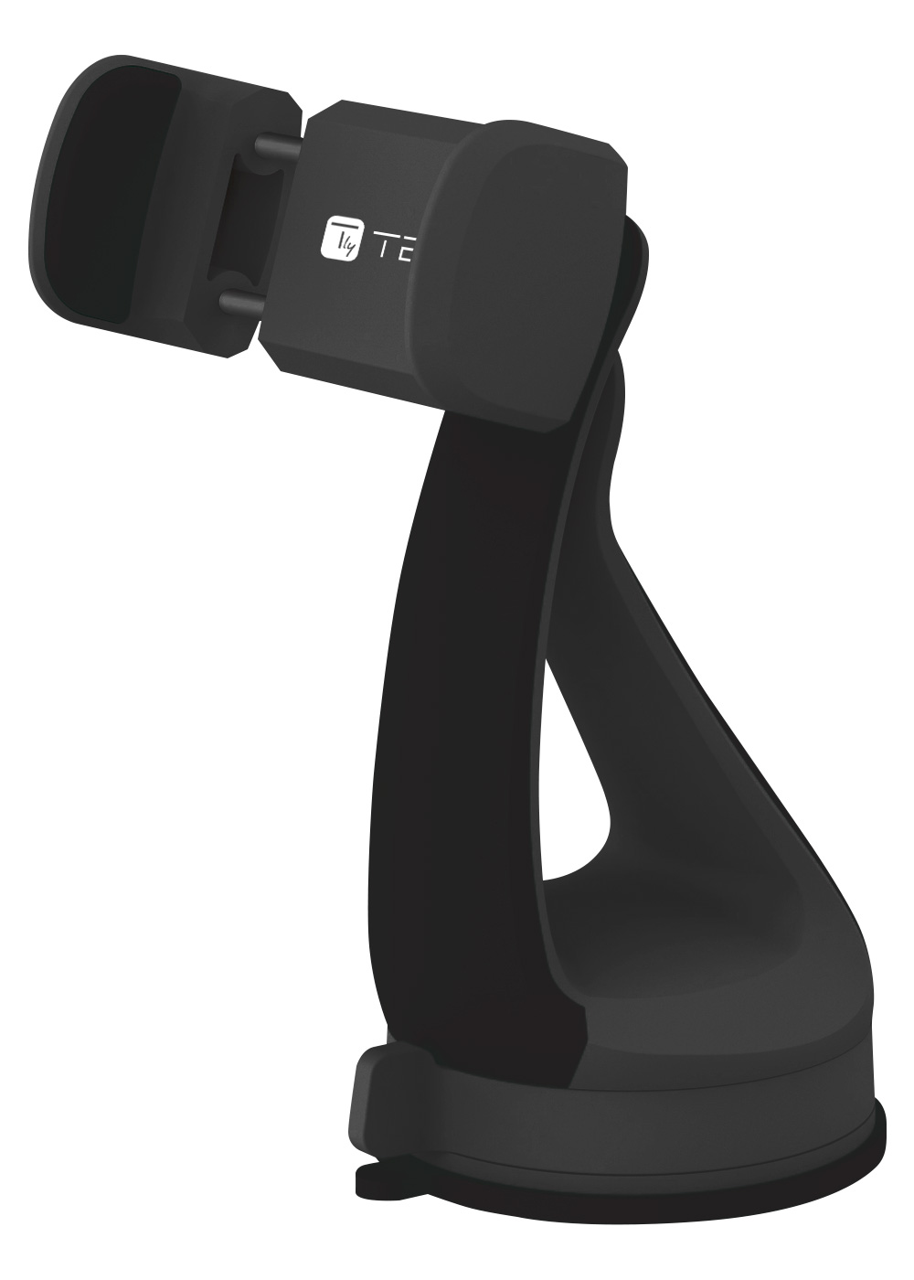Supporto da Auto per iPhone e Smartphone 3.0''-6.0'' con Ventosa TECHLY - immagine 9