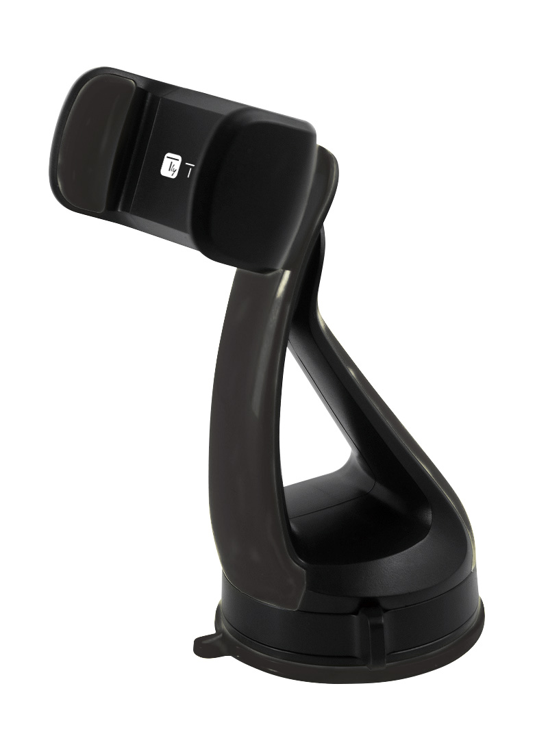 Supporto da Auto per iPhone e Smartphone 3.0''-6.0'' con Ventosa TECHLY - immagine 8