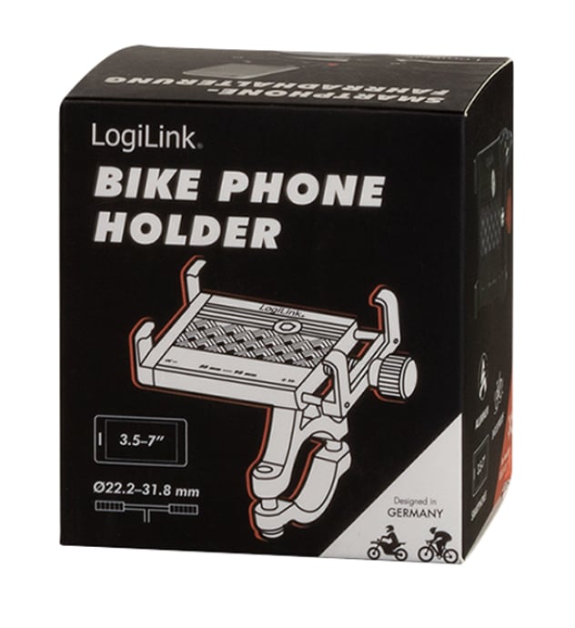 Supporto Fisso da Bicicletta per Smartphone 3.5''-7'' LOGILINK - immagine 2