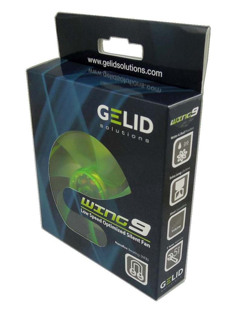 Ventola Wing 92x92x25 12V Verde GELID SOLUTIONS - immagine 2