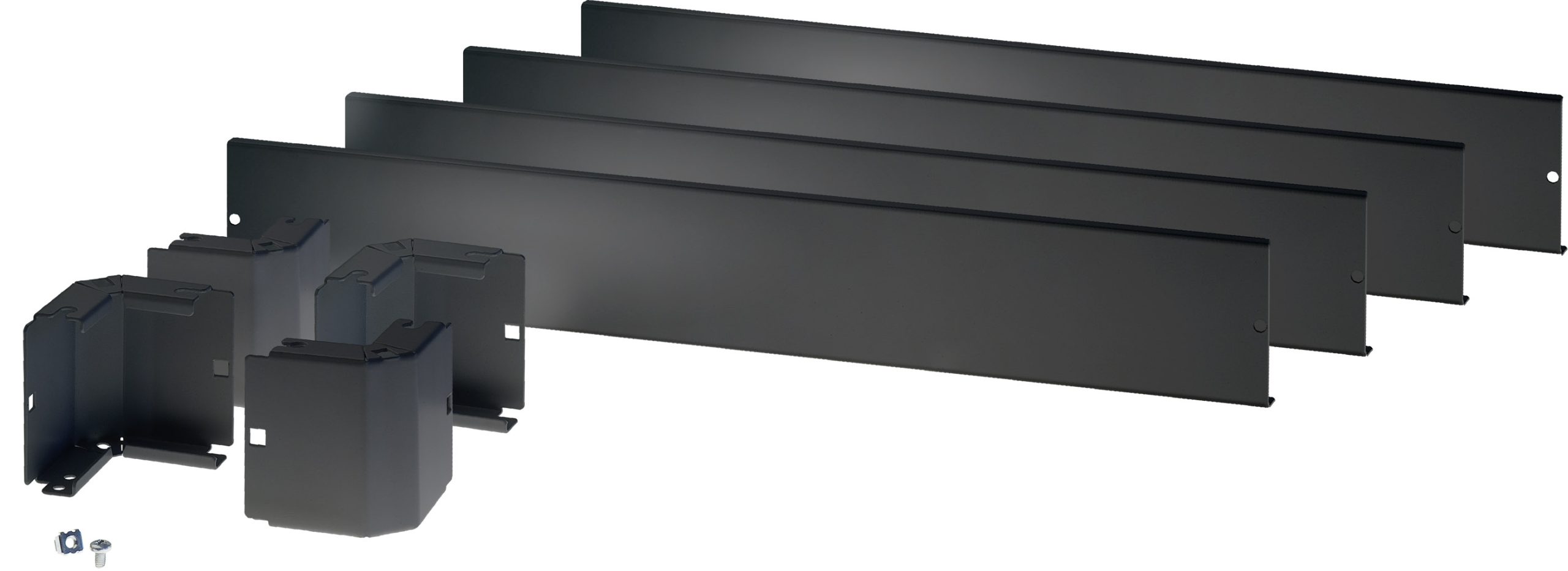 Zoccolo 800 x 800 mm per Armadi Rack Nero INTELLINET