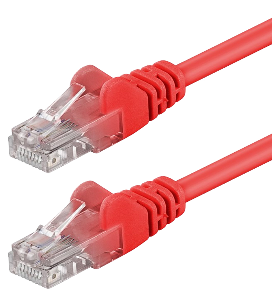 Cavo di Rete Rosso Cat. 5e Patch 10m INTELLINET