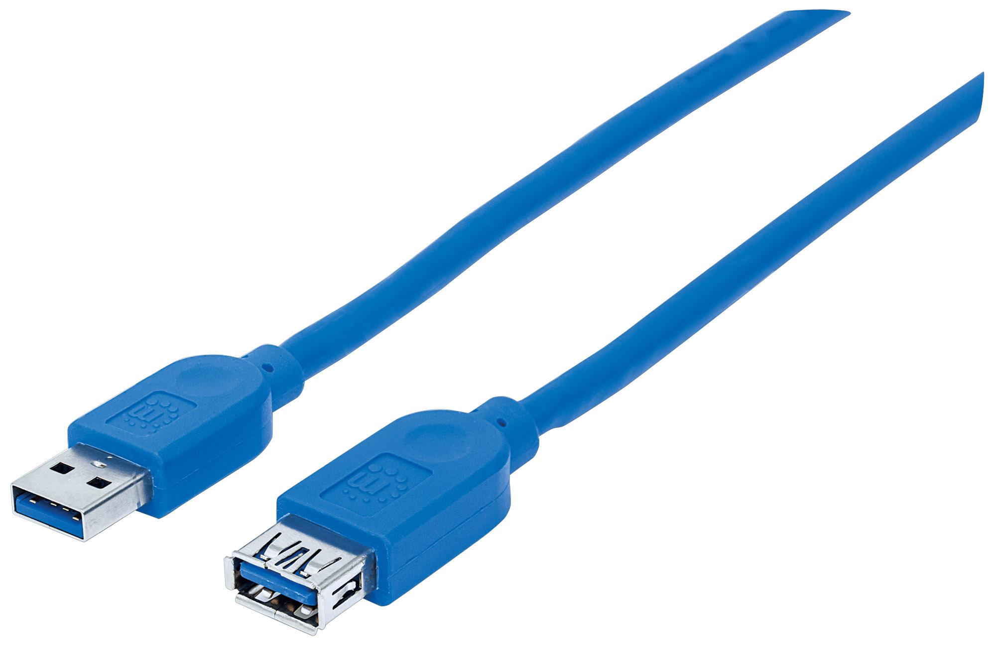 Cavo Prolunga USB 3.0 SuperSpeed A/A M/F 2m MANHATTAN