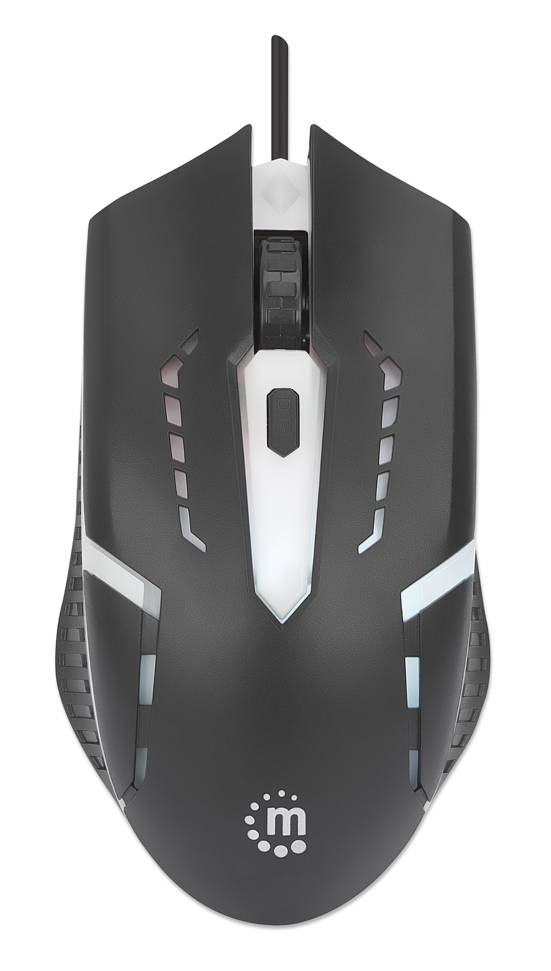 Mouse Ottico Gaming USB 1500dpi Retroilluminazione LED RGB MANHATTAN