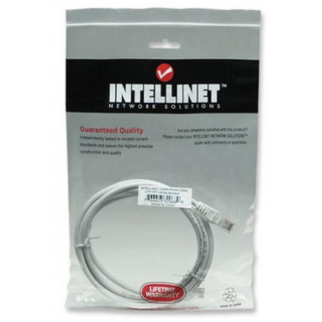 Cavo di Rete Patch Bianco Cat. 6 UTP 20m INTELLINET - immagine 2
