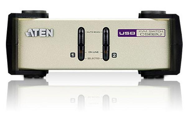 Switch KVM 2 porte USB/PS2 VGA: CS82U ATEN - immagine 2