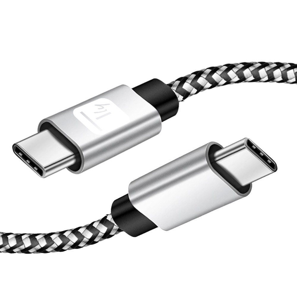 Cavo USB-C™ Maschio 2.0 / USB-C™ Maschio 3A 0,5 m Alluminio TECHLY - immagine 2