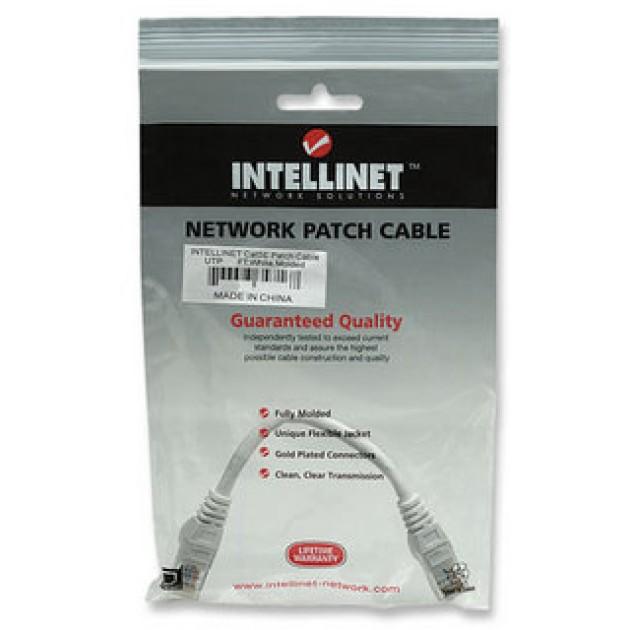Cavo di rete Patch Bianco Cat. 6 UTP 0,5 m INTELLINET - immagine 2
