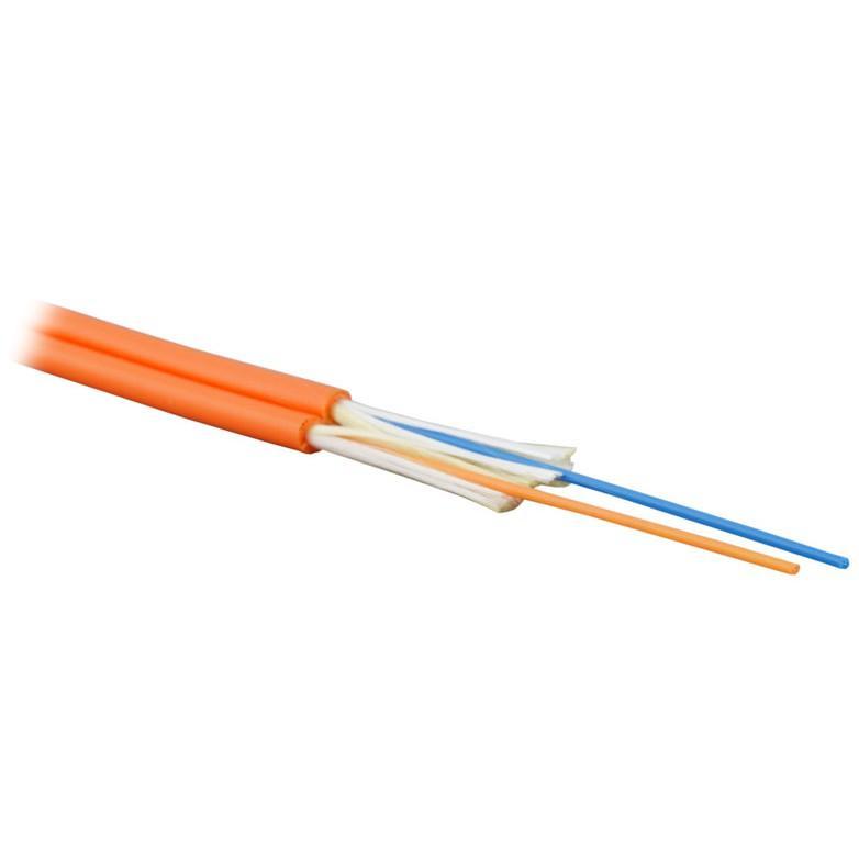 Cavo Zip Cord 2 Fibre Multimodale 50/125 OM2 2.9x5.8 mm Arancione LEONI - immagine 2