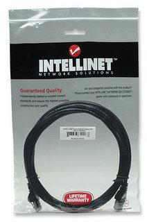 Cavo Patch Rame Cat. 6A Nero UTP 10m INTELLINET - immagine 2