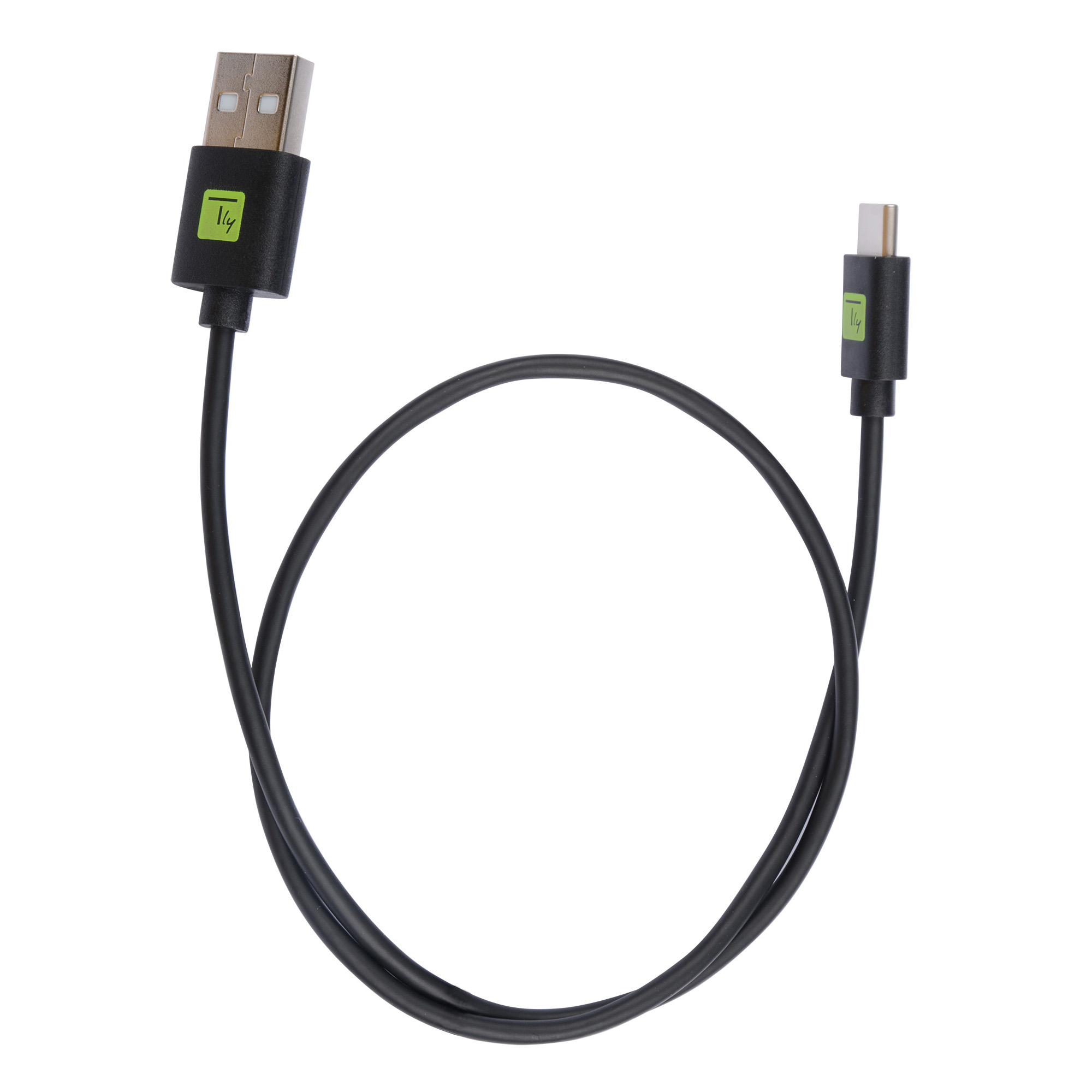 Cavo USB 3.2 Gen 1 A Maschio / USB-C™ Maschio 0,5m Nero TECHLY - immagine 2