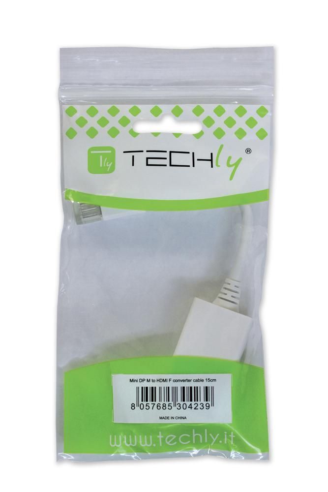Cavo Convertitore Adattatore da USB-C™ Maschio a Displayport Femmina TECHLY - immagine 2
