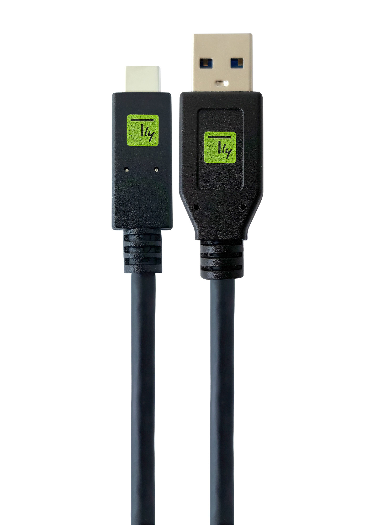 Cavo USB 3.2 Gen.2 A Maschio / USB-C™ Maschio 0,5m Nero TECHLY