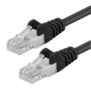 Cavo di rete Patch 15m Cat. 5e Nero UTP in Rame INTELLINET