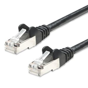 Cavo Patch Rame Schermato Cat. 5e Nero 7,5m INTELLINET
