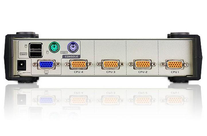 Switch KVM 4 porte USB/PS2 VGA: CS84U ATEN - immagine 3