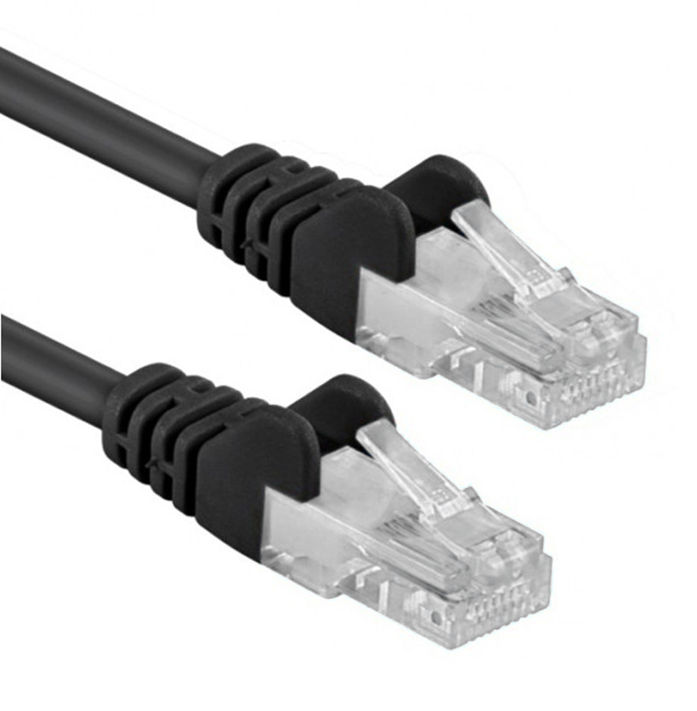 Cavo di Rete Nero Cat. 5e UTP 5mt INTELLINET - immagine 3