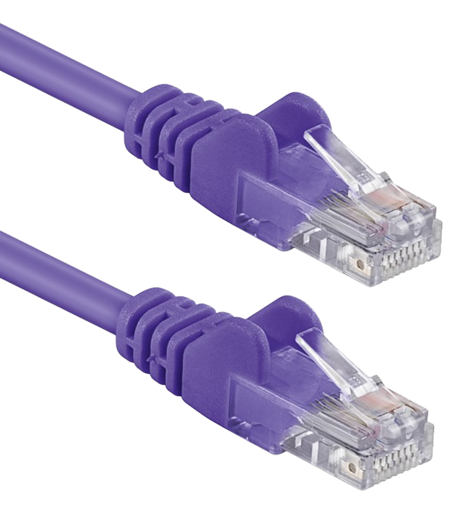 Cavo di Rete Patch Viola Cat. 6 UTP 2m INTELLINET - immagine 2